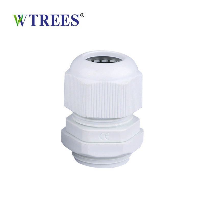M12*1.5 nylon plastic cable waterproof joint sealing fixed head wire Grand head manufacturer