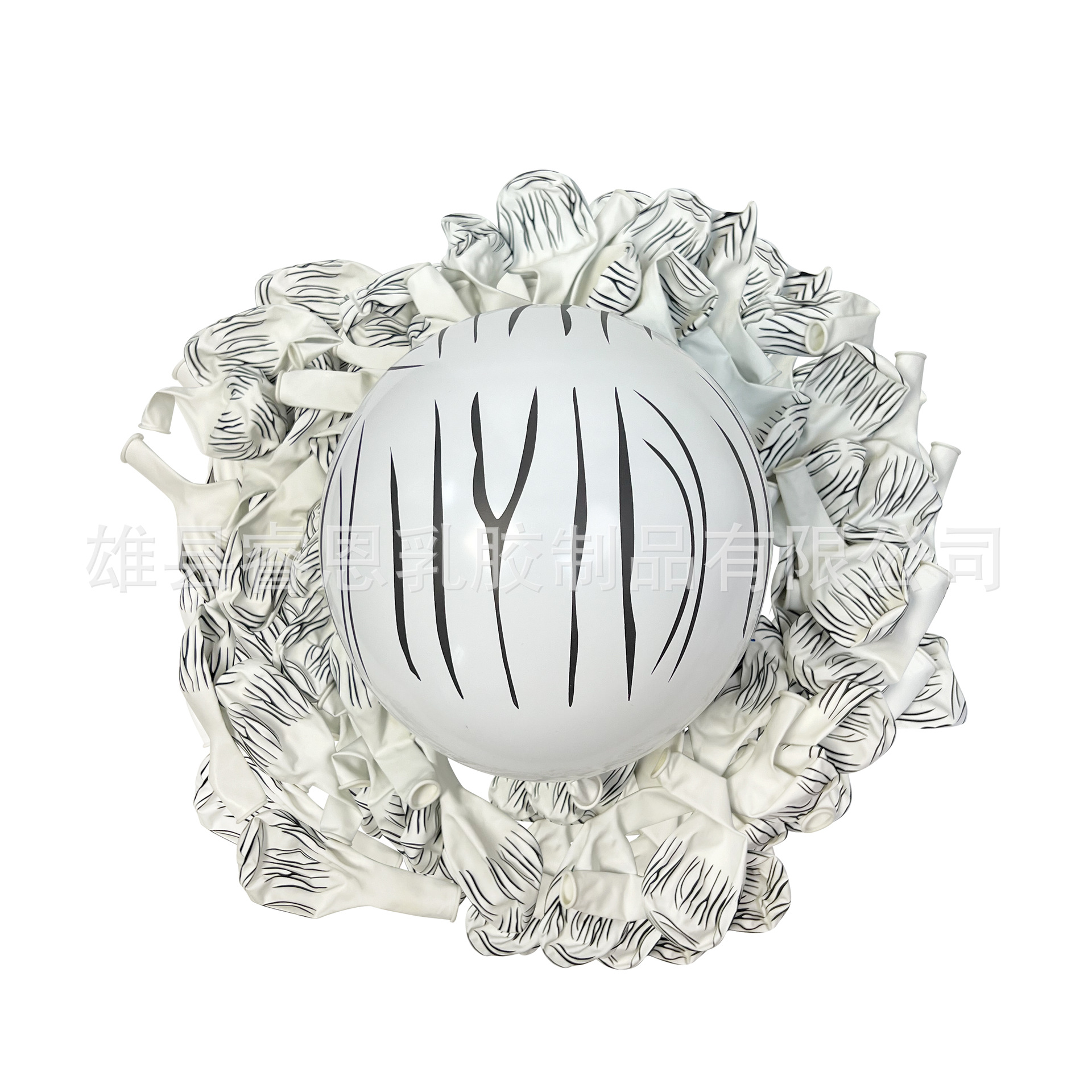 Transfronterizo serie de animales de la selva de 12 pulgadas globo perro pata de impresión animal patrón globo de dibujos animados fiesta decoración globo