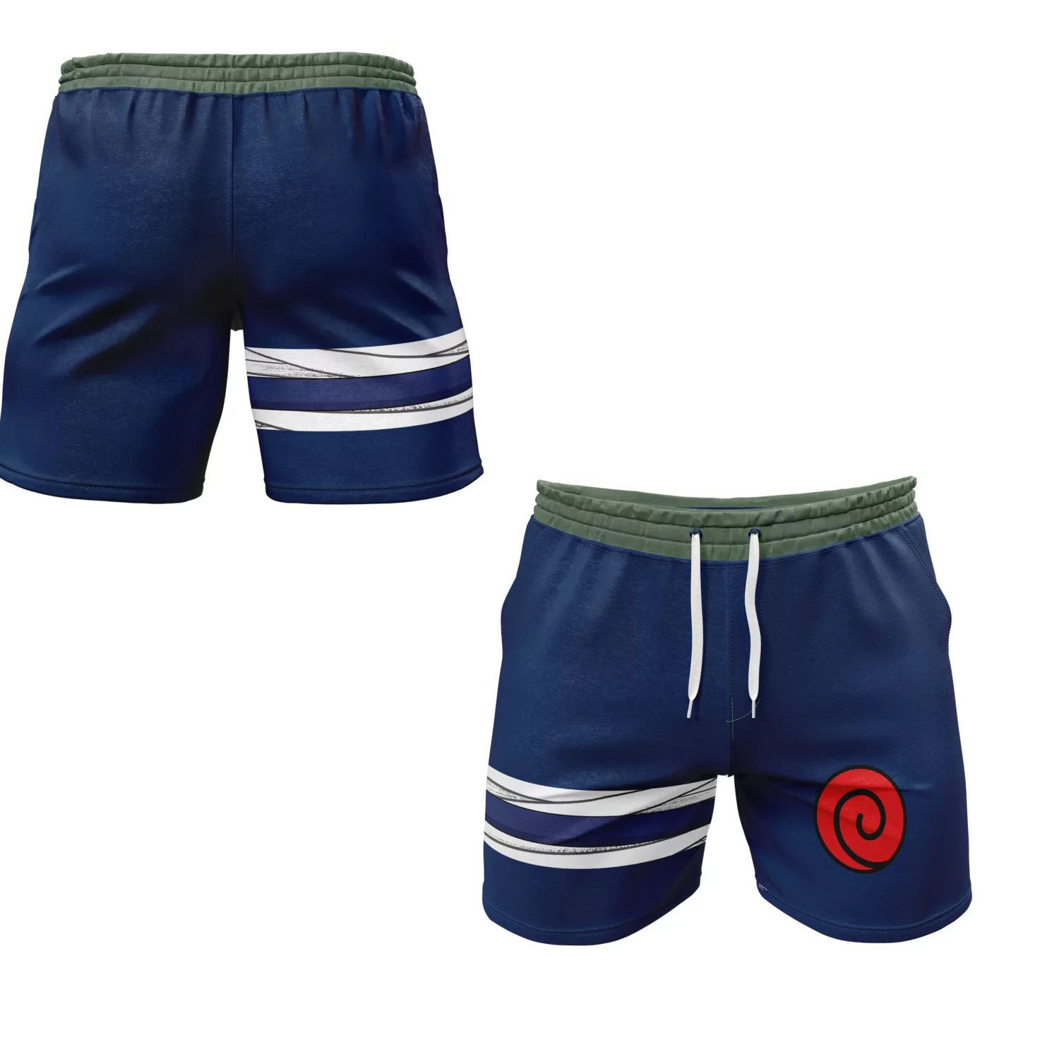Pantalones cortos de vacaciones de playa con cordón transpirable de malla suelta de verano para hombres 2024 venta caliente spot de impresión digital 3D