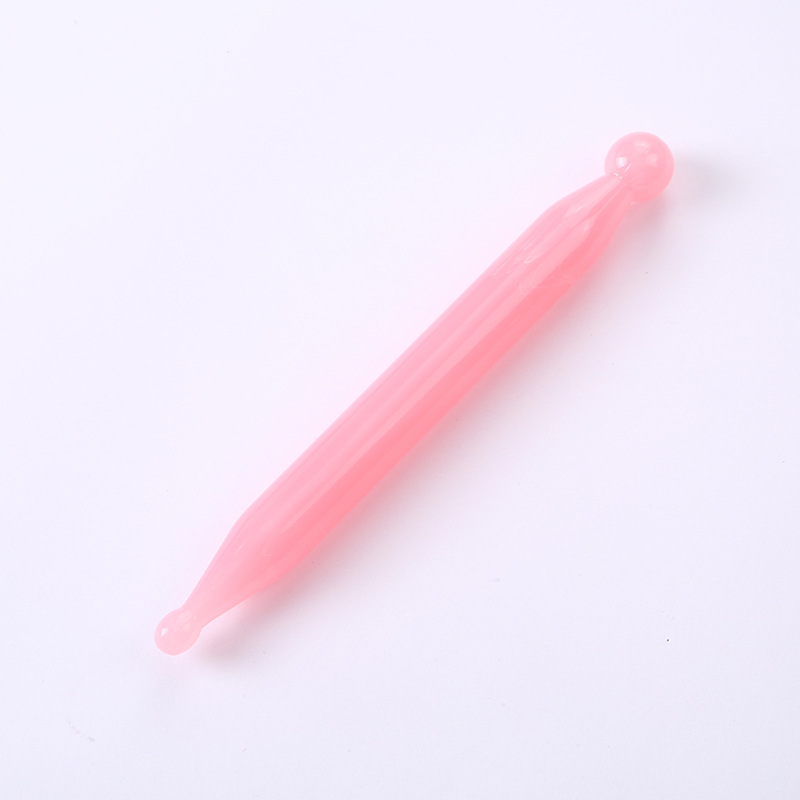 Acupoint Massage Pen Triangle Foot Reflexology Tool for Body Care and Facial Wellness 13.5cm Pink specifications