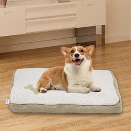 跨境狗垫子睡觉用猫窝秋冬保暖可拆洗垫子宠物四季通用狗窝猫床垫