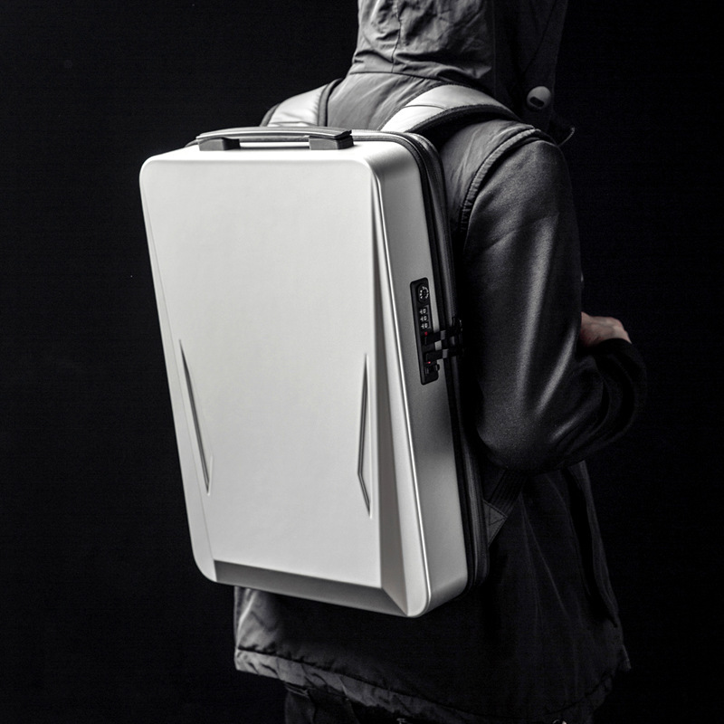Hard-Shell Gaming Backpack Cross-Border Gaming Laptop Bag Notebook Computer Bag Business Travel 17.3inch Computer Bag Commuting
