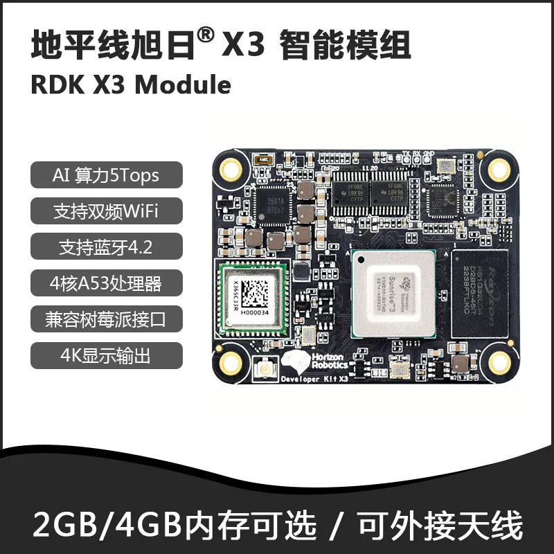 Горизонт Rise Sun RDK X3 модуль Гипер‑производительный умный чип модуль AI модуль