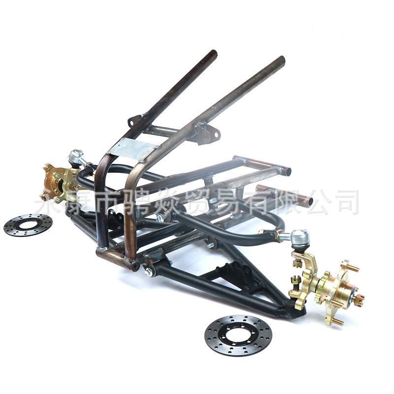 Modified beach four-wheel car with accessories