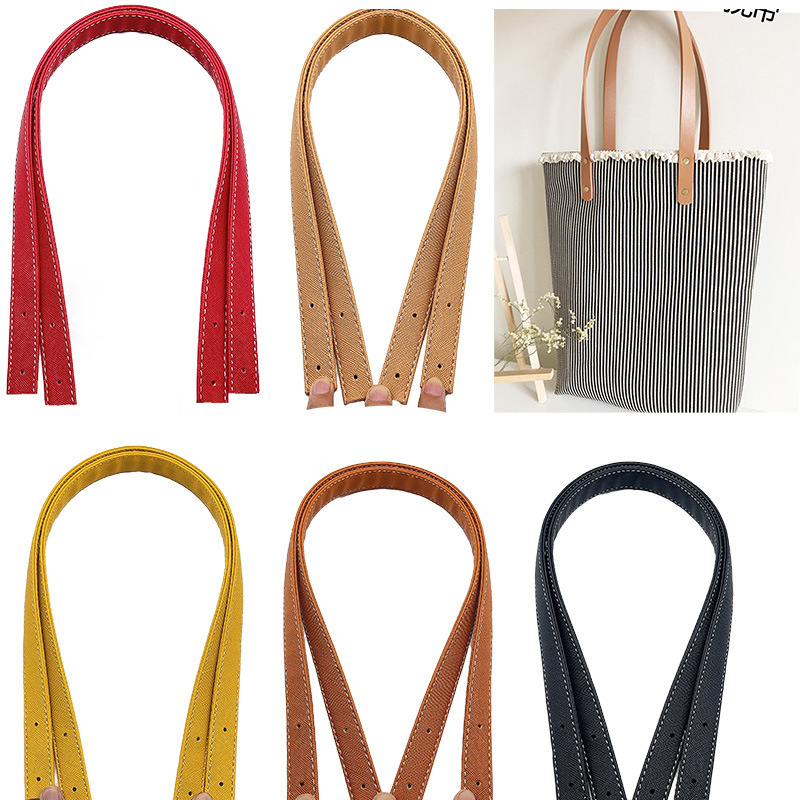 Bags with hand-to-hand cortical bag with handle with leather portable PU bag with 60cm bag accessories spot wholesale