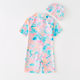 Foreign Trade ins Girls Swimsuit Cute Western Style Baby Swimsuit Children's Swimsuit Beach Surf Suit