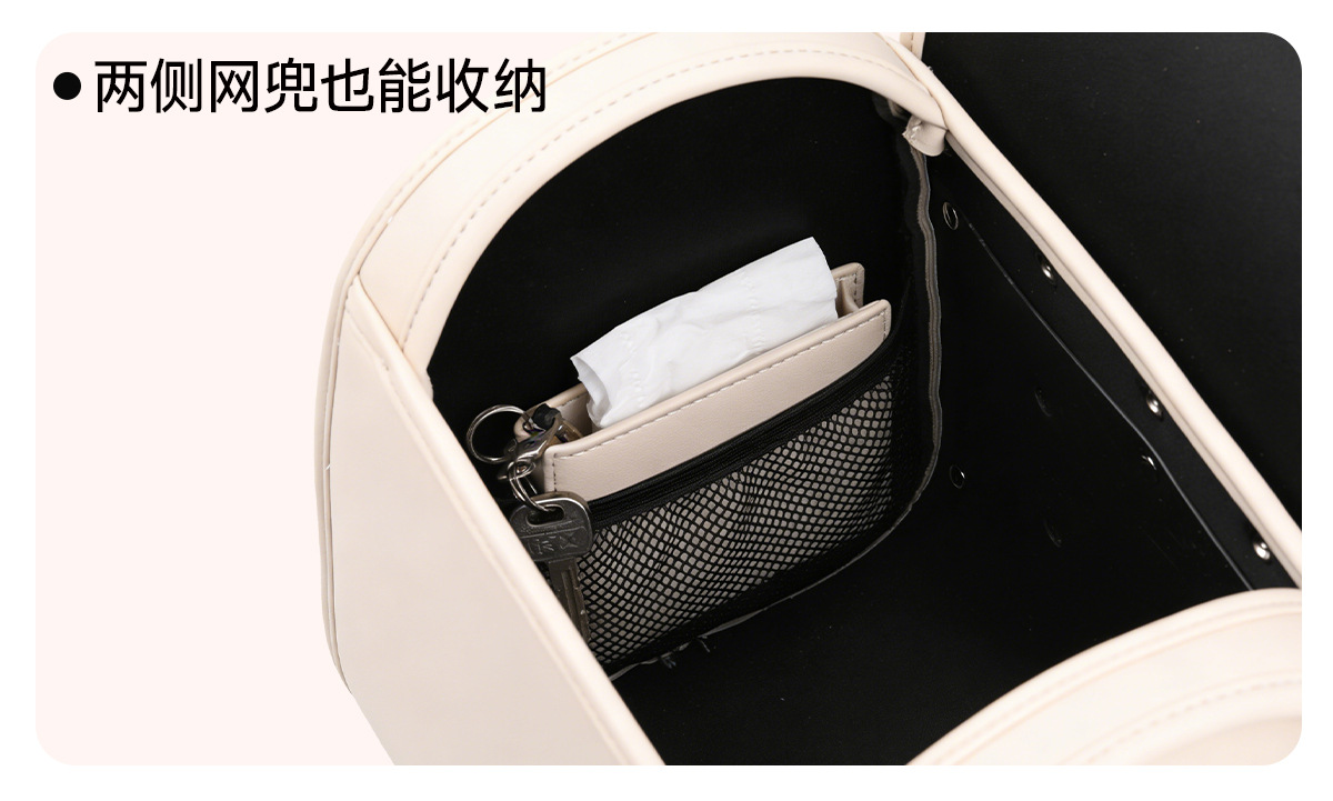 Retro Luggage Electric Vehicle Trunk Rear Storage Box for Electric Motorcycles Like Tailing, Yadea, Niu, and Ninebot