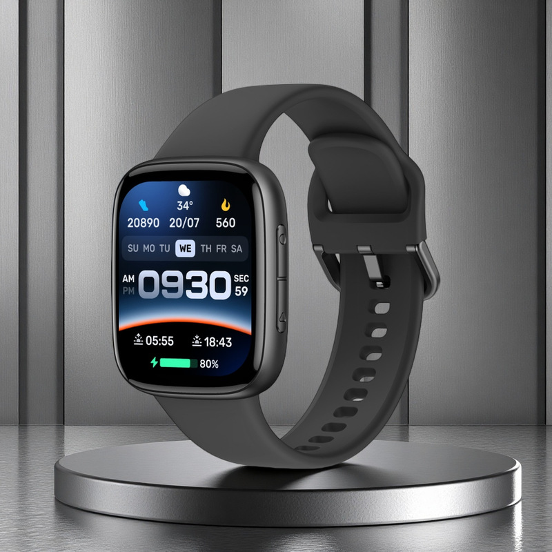 Cross-Border Amazon Popular Gtx20 Smart Watch Bluetooth Call 100+ Sports Modes Heart Rate Blood Oxygen Sleep