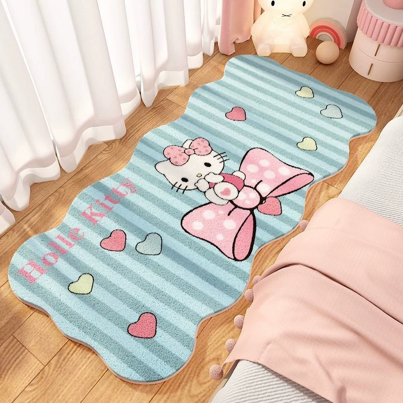 Коврик Cartoon Hello Kitty, искусственный мех (имитация кашемира), размеры 40×120–80×200 см