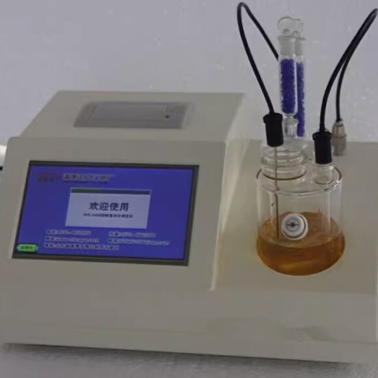 Ws-3300/2100 Karl Feixu Trace Moisture Meter Liquid Solvent Rapid Moisture Detector