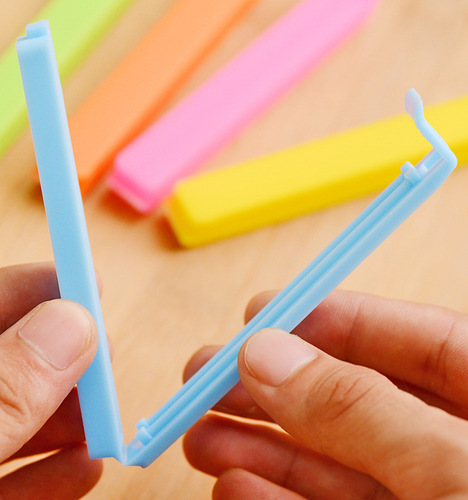 Mini Seal Magic Snack Preservation Plastic Food Bag Clip Strong Moisture-Proof Seal Clip Multifunctional Seal Clip