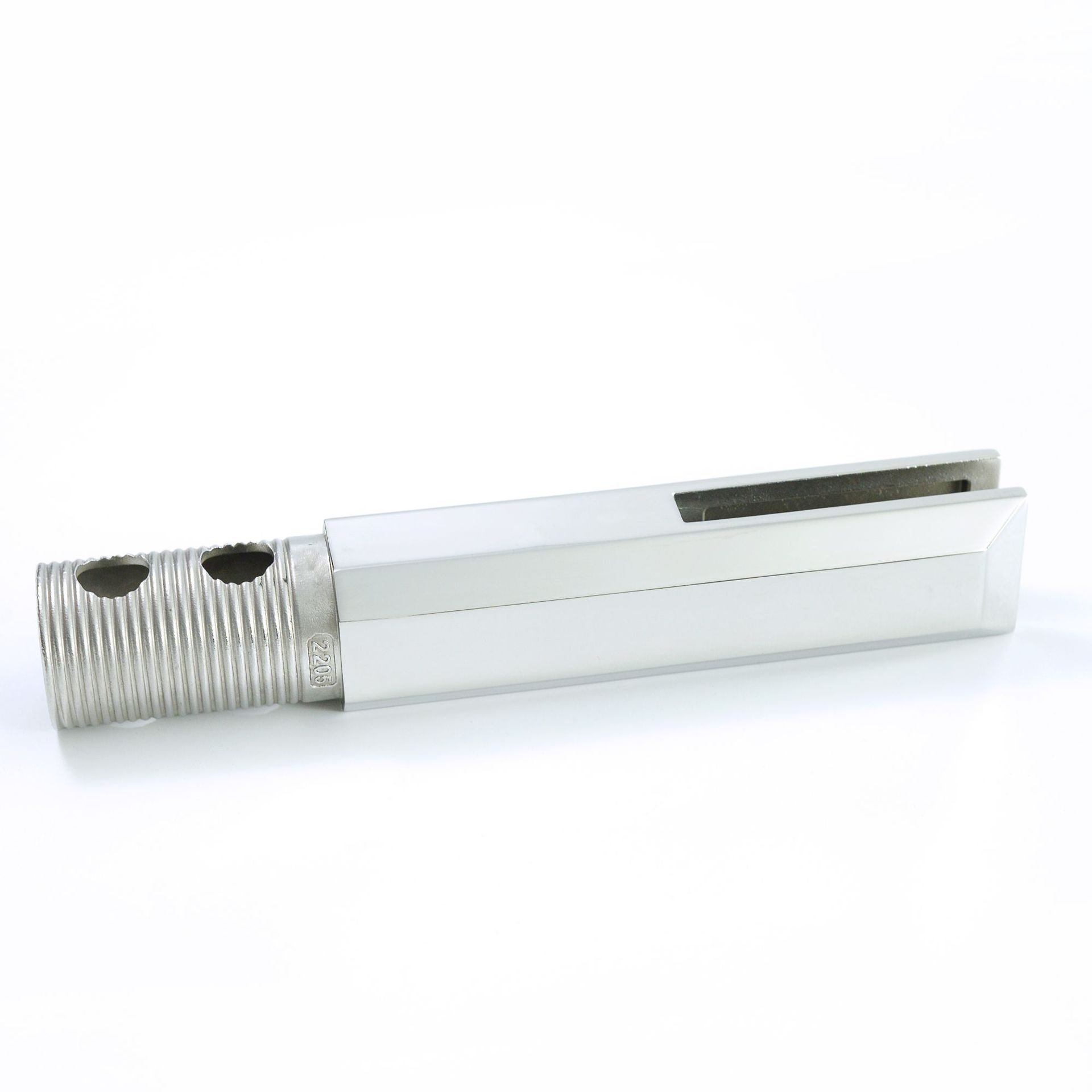 精铸 铸造厂2205双向不锈钢 泳池 OEM预埋玻璃夹绝缘防导电喷粉