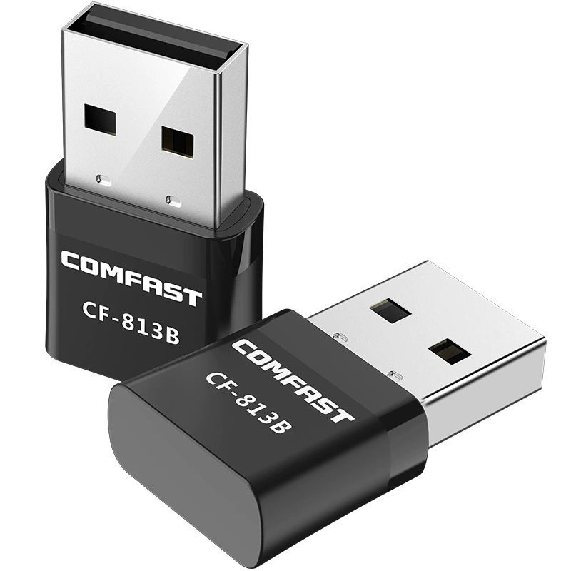 Беспроводная сетевая карта Comfast CF-813B WiFi Bluetooth два в одном адаптер для компьютера USB беспроводная сетевая карта