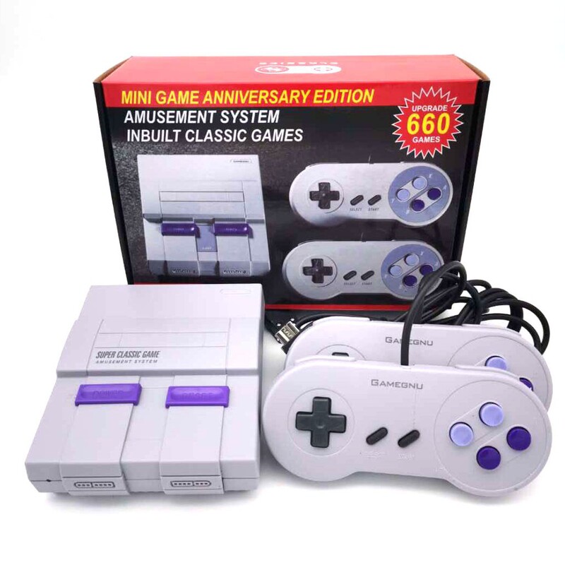 Cross-border retro nostalgic TV video game console 400 660 FC 8-bit TV games game console