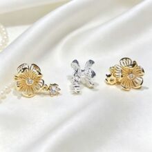 18k���僱�ɫdiy�Ʒ����ʯ�����U�ո����ֹ�����朸������
