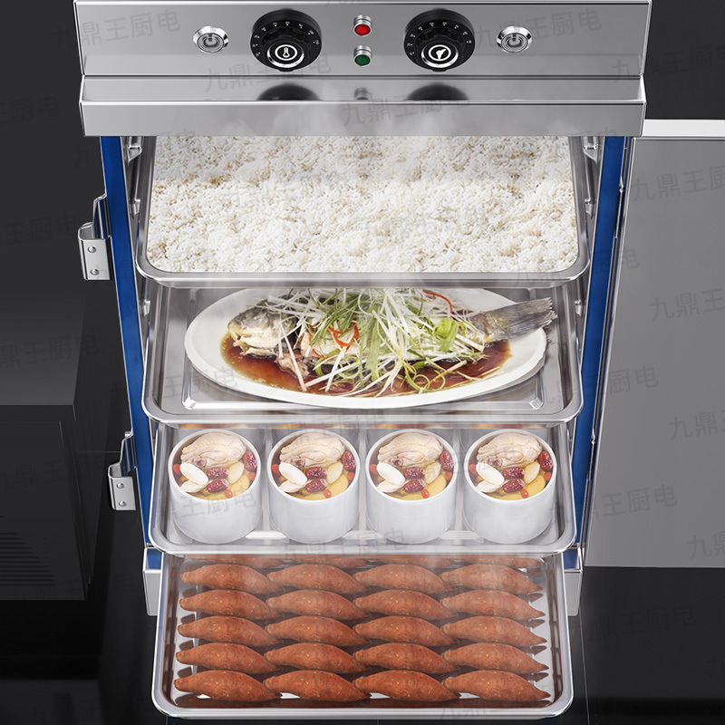 Arroz vaporizador comercial vapor eléctrico vaporizador de gas vaporizador automático vaporizador de arroz comedor vaporizador