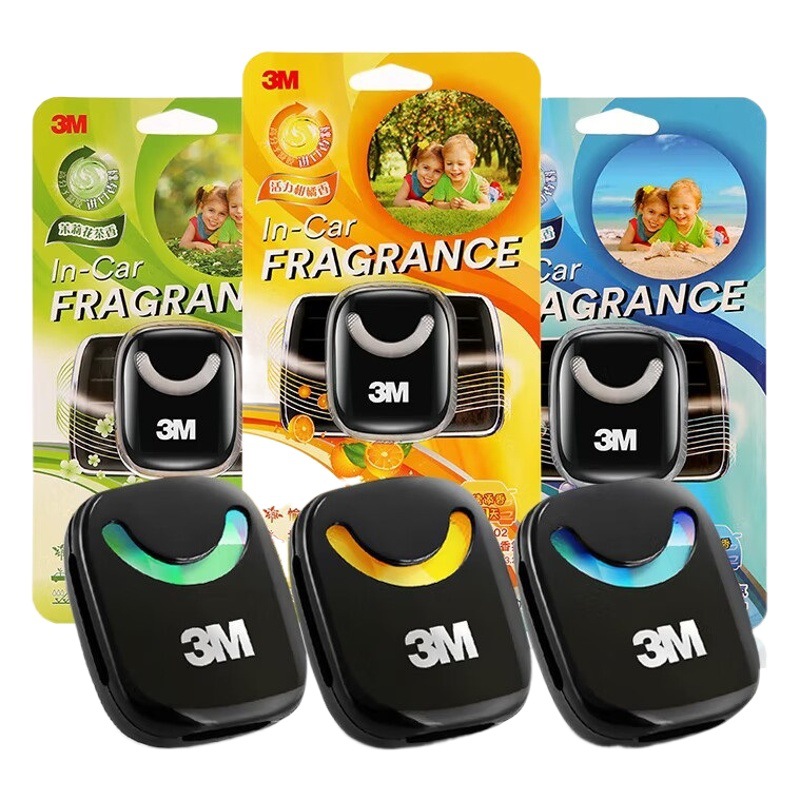 3M aromaterapia coche perfume sólido bálsamo ornamento decoración coche desodorante fragancia aire purificación ambientador