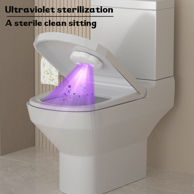 国境を越えた新しいトイレインテリジェント紫外線ポータブルミニ滅菌および消毒ランプ家庭用 USB 充電式滅菌器|undefined