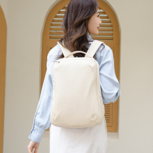 女士轻薄商务14寸电脑包女双肩包百搭简约通勤上班时尚背包