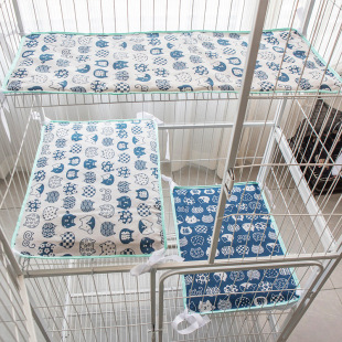 Summer positive and negative dual-purpose mat pet mat cat mat dog mat cat cage strap fixed platform mat manufacturers wholesale