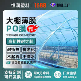po膜的生产厂家PO材质高保温消雾膜 蔬菜农用大棚膜 农膜塑料薄膜
