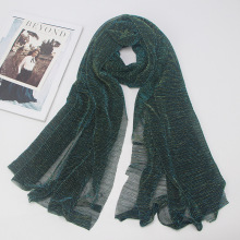 头巾 弹力金丝 时尚女头巾盖头配饰外贸批发