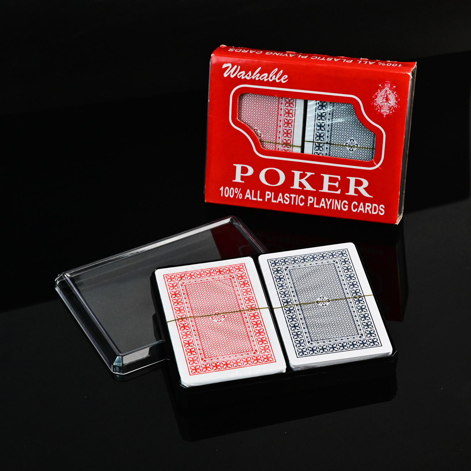Poker de plástico mayorista POKER sala de ajedrez y tarjetas de entretenimiento especial de juegos de mesa de póquer solitaire engrosado personalizado