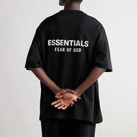 FALL25 ESSENTIALSZONE高街HOLIDAY系列FOG圆领宽松男女短袖t恤潮