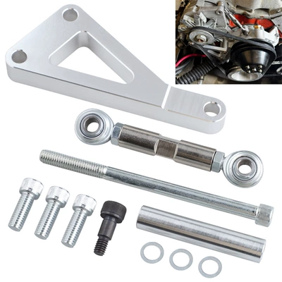 Sbc Alternator Bracket Long Water Pump Aluminum Kit Suitable for Chevrolet Sbc 350 Small Engines
