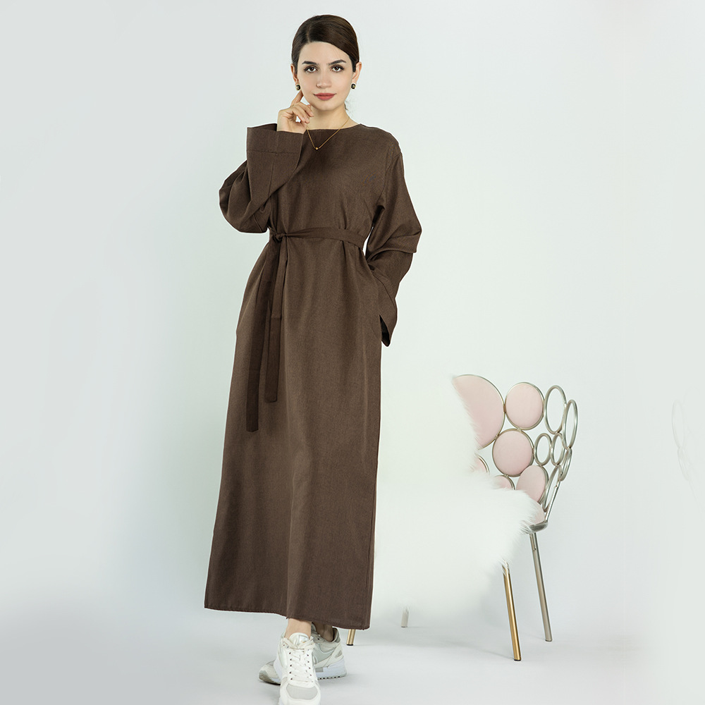 Cárdigan informal turco de color liso para mujer talla grande Loriya LR573 image 18