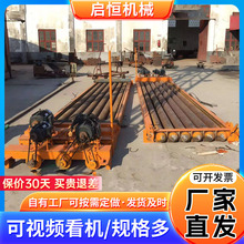 出口钢筋混凝土空心楼板机 预应力空心薄板拉模机 内振式脱模机