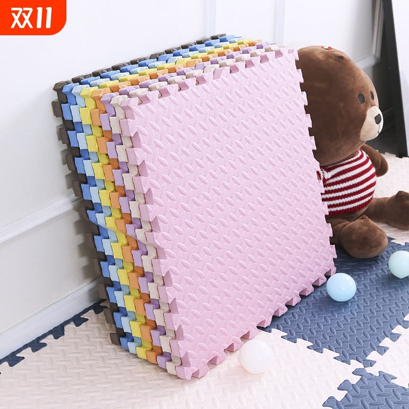 Thickened Household Puzzle Floor Mat Climbing Mat Splicing Foam Children's Bedroom Floor Crawling Mat Living Room Waterproof