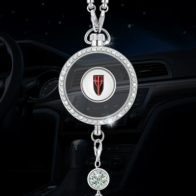 Car Hangings, Aromatherapy Car Accessories, Long-Lasting | Car hanging - red-flag-week-drill-glue-pendant-with-a-bottle-of-sea-perfume