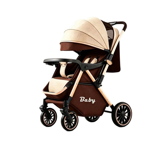 Foldable children's cart for baby for new born