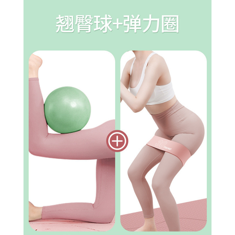 普拉提小球加厚健身迷你25cm孕妇瑜伽儿童感统训练球康复|undefined