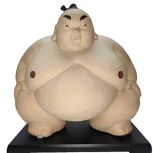 快乐相扑日本相扑手五小福石湾陶瓷公仔精品日式人物家居摆设装饰