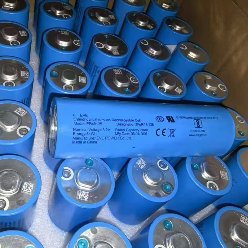 EVE C40 3.2V20Ah40135 円筒形リン酸鉄リチウム電池 EVE20000 mAh 電源車専用|undefined