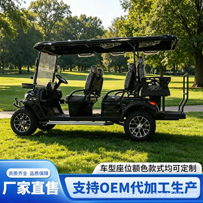 Elektrikli qolf avtomobilləri for scenic areas, electric four-wheel