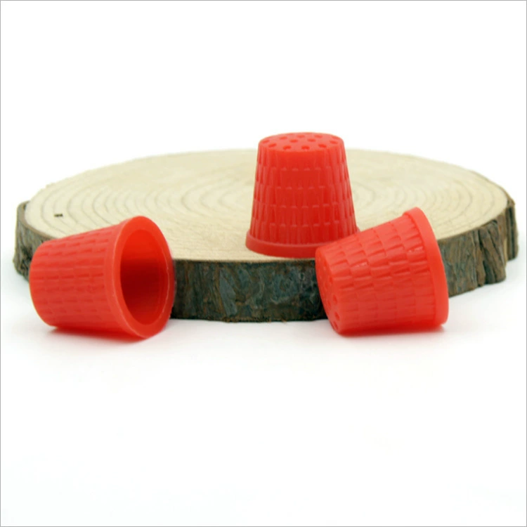 Настраиваемый цвет пластиковый наперсток рукав для пальца сшитые вручную аксессуары с капюшоном пластиковый наперсток