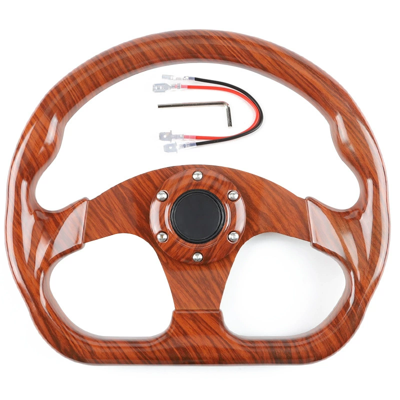 Модификация автомобиля 13inch универсальный руль из красного дерева типа D 330 мм
