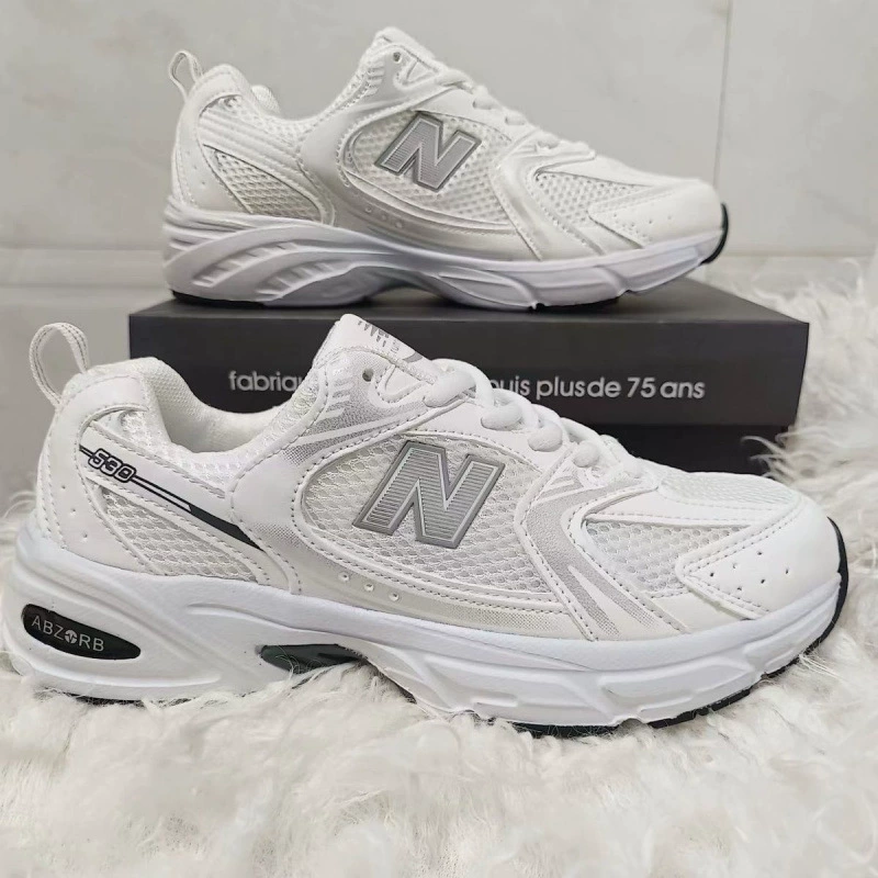 Кроссовки «dad shoes» унисекс дышащая сетка, хо‑конг стрит‑стайл, серебристые (разм. 35–50)