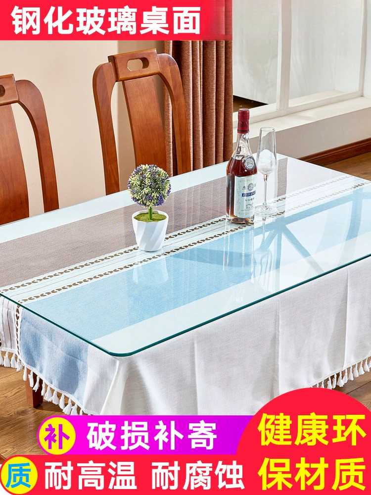 Закаленное стекло пользовательские домашние столы столы столовые столы столешницы 8 мм круглое прямоугольное стекло