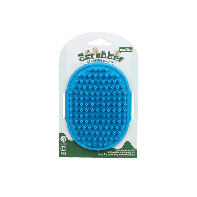 Cepillo de baño para mascotas Cepillo de masaje de baño para perros Guantes para gatos Cepillo de eliminación de pelo para gatos Cepillo de pelo para gatos Suministros para mascotas al por mayor