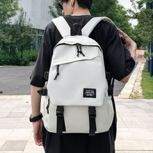 双肩包男士休闲百搭大容量旅行背包女高中生大学生书包电脑&