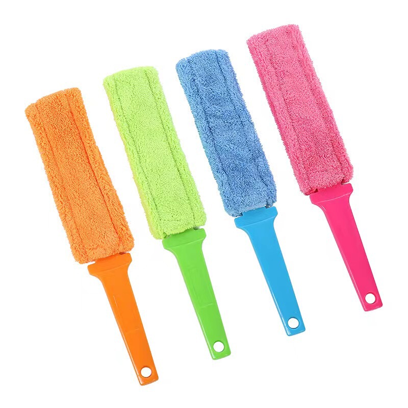 Coral fleece air conditioner car air outlet gap brush dust brush dust corner dead corner cleaning brush blinds brush
