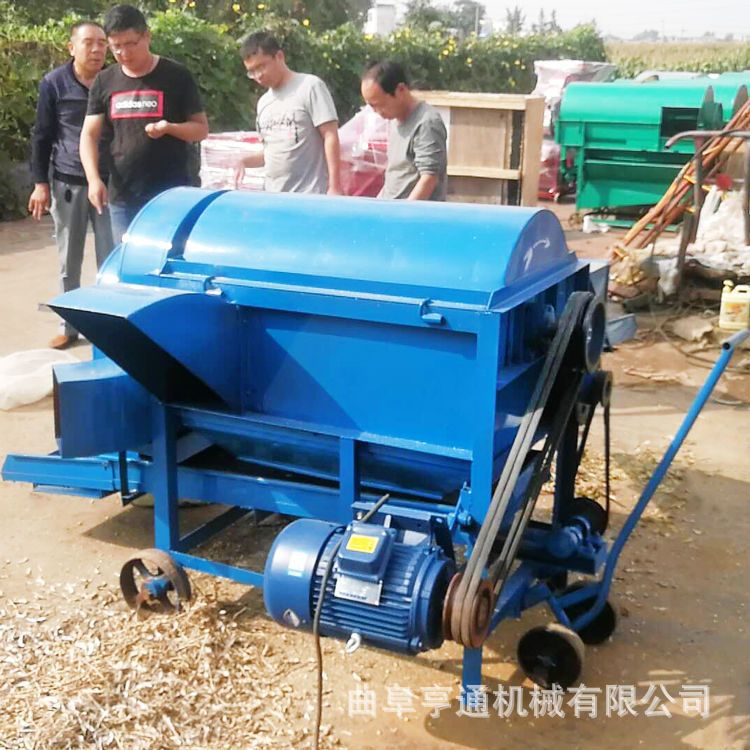 批发芝麻脱粒机 家用高粱脱粒机 90型黄豆脱粒机