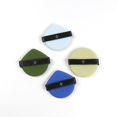 Puff cushion powder puff with pointed tip, dry and wet dual-use, powder-absorbing, water-droplet, double-sided use makeup sponge