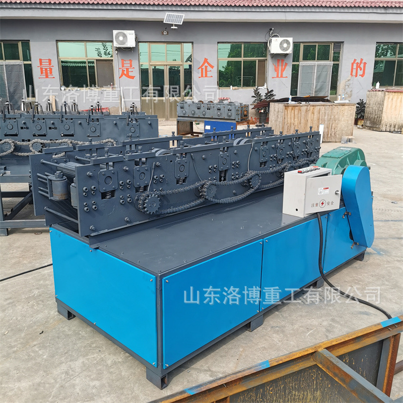 钢管调直机现货 扁钢甩直截断 方管圆管调直切断机