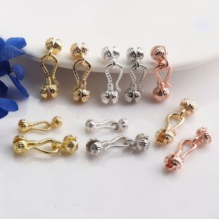 14K����ɫ����� ������B�ӿ� ��������� diy�ֹ��Ʒ���