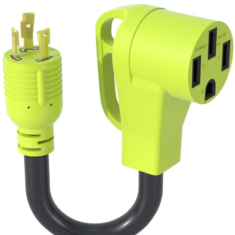 L5-30P自锁公插头至TT-30R 30安培RV适用于房车电缆拖车露营车